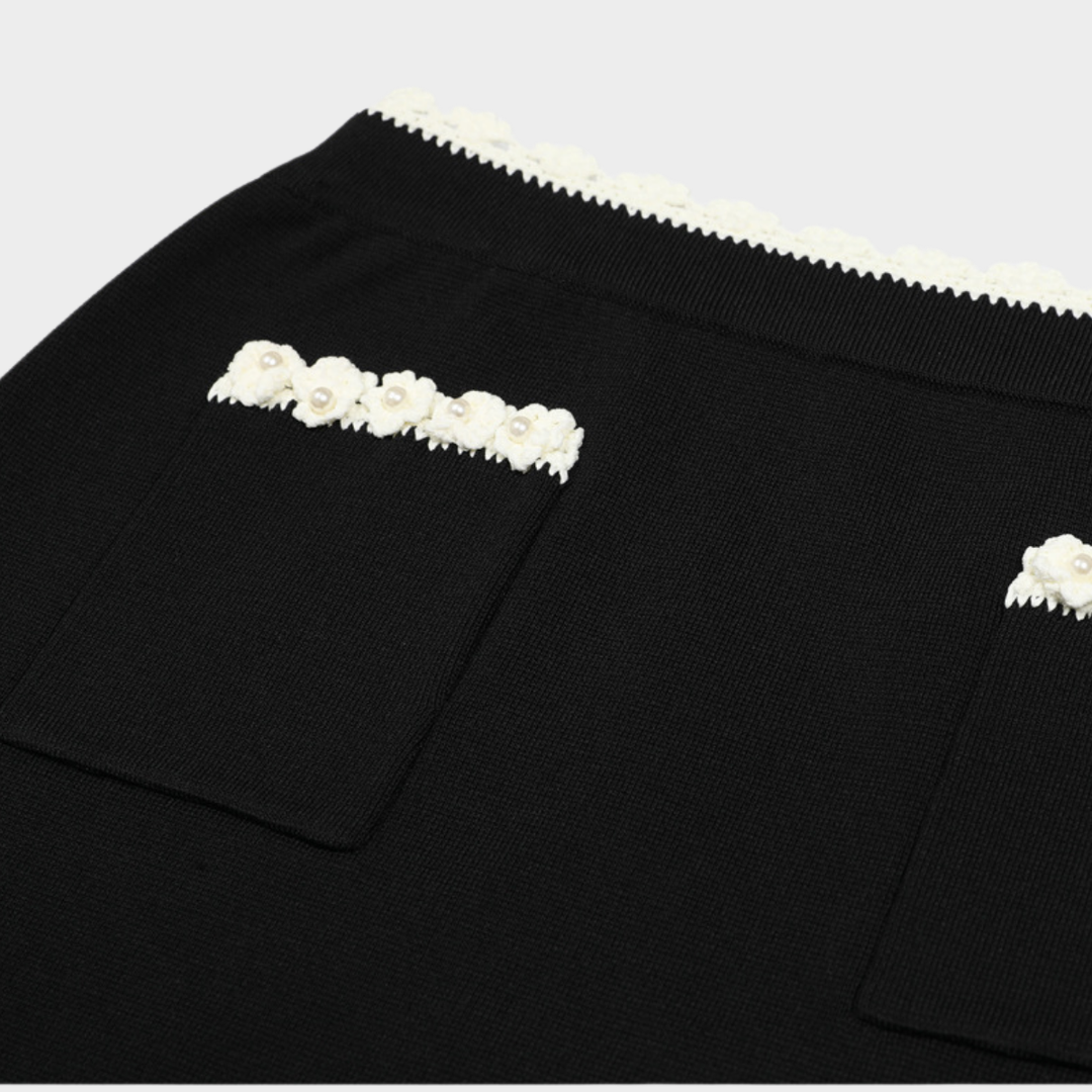 Pearl Trim Elegance Set