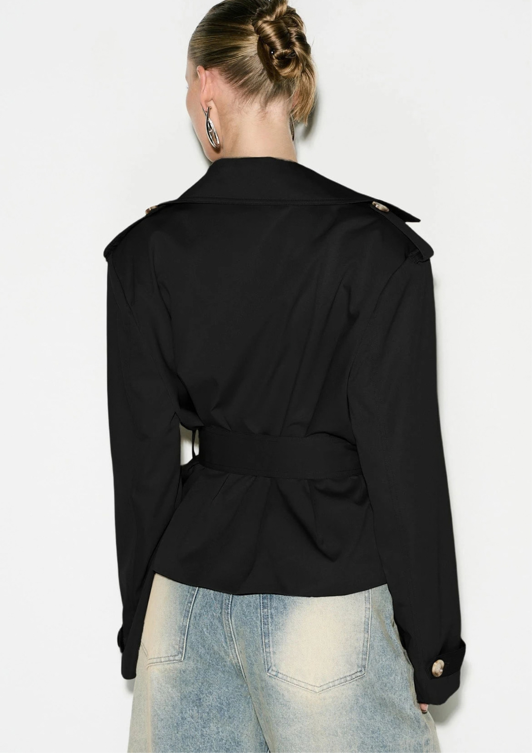 Valentina Belted Trench Jacket