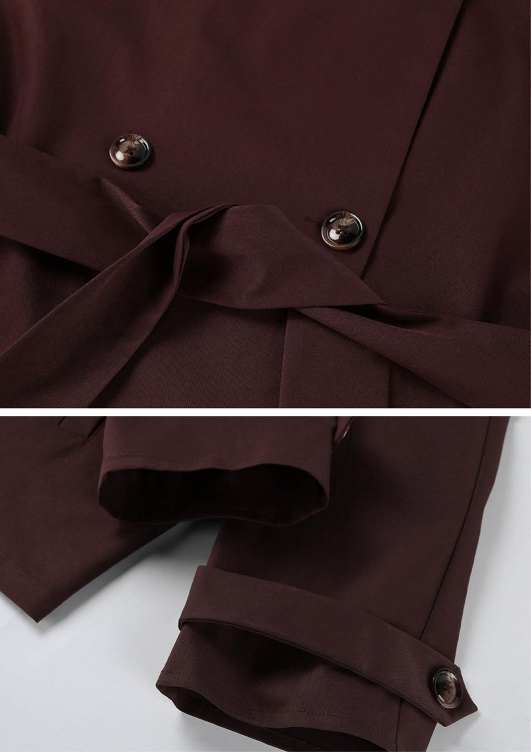 Elara Belted Trench Jacket