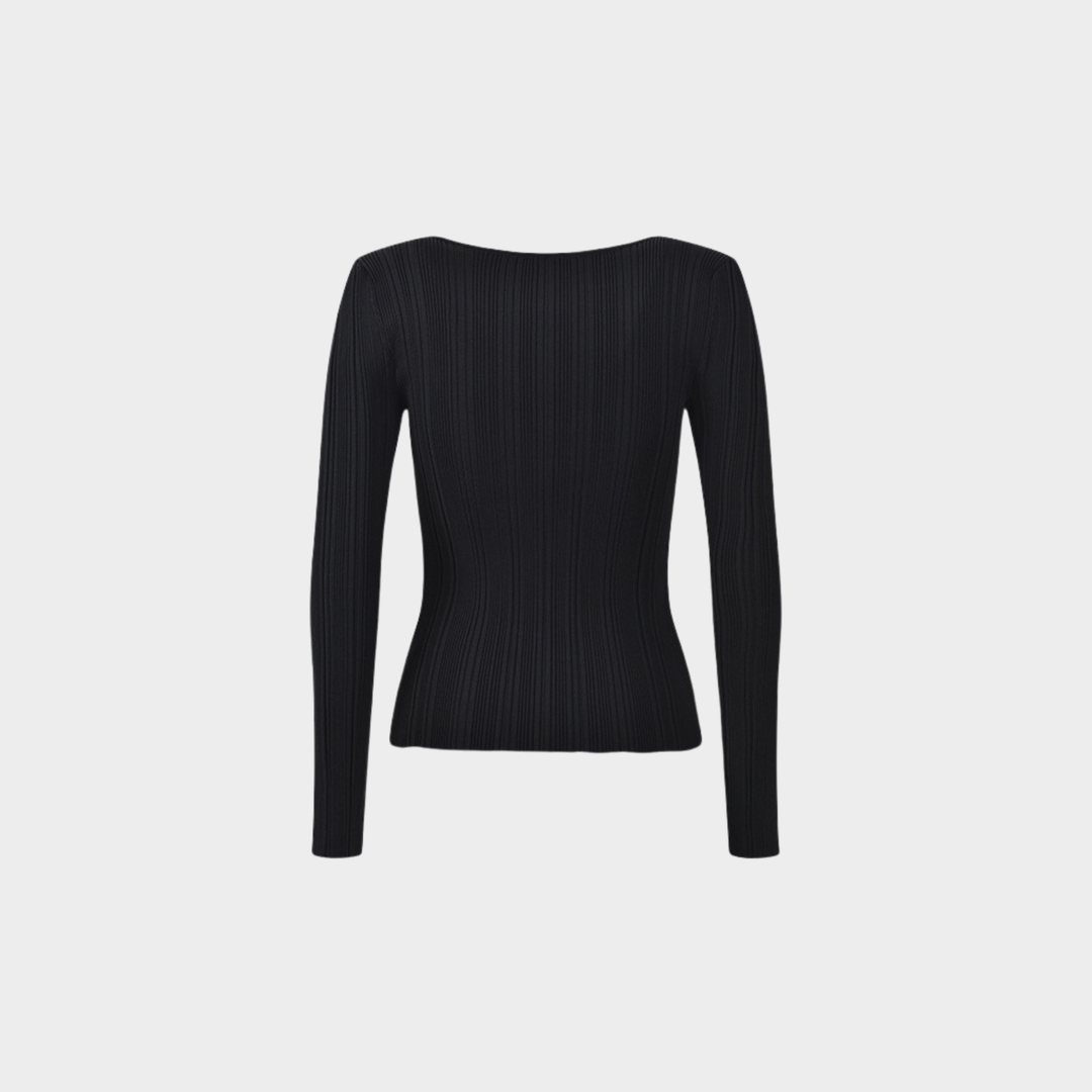 Elegant Slim wool Top