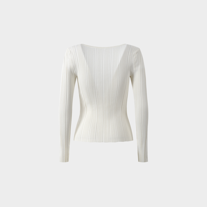 Elegant Slim wool Top