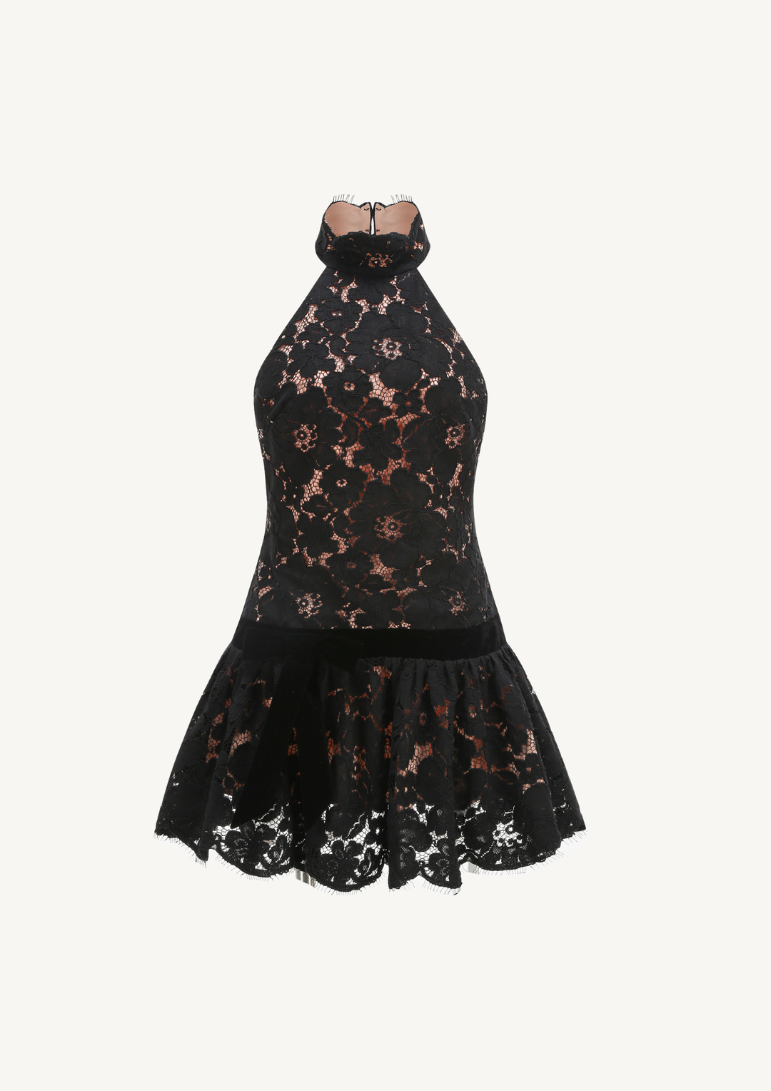 Arabella Floral Lace Mini Dress