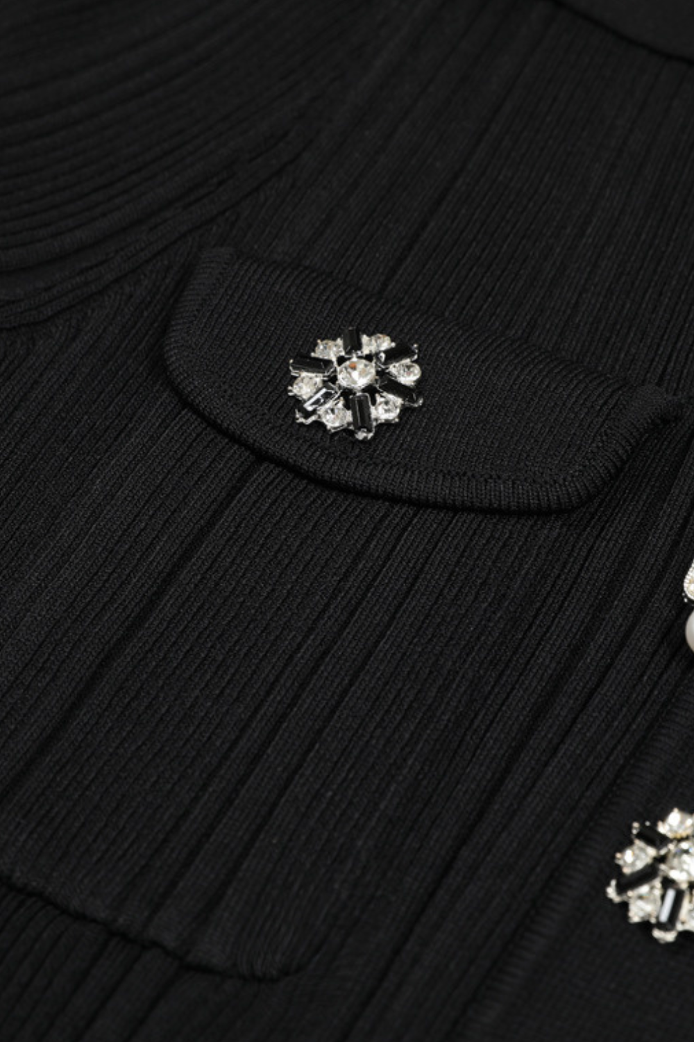 Elegant Gem Viscose Knit Maxi Dress - Short Sleeve
