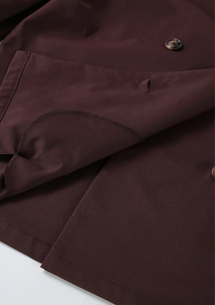 Elara Belted Trench Jacket