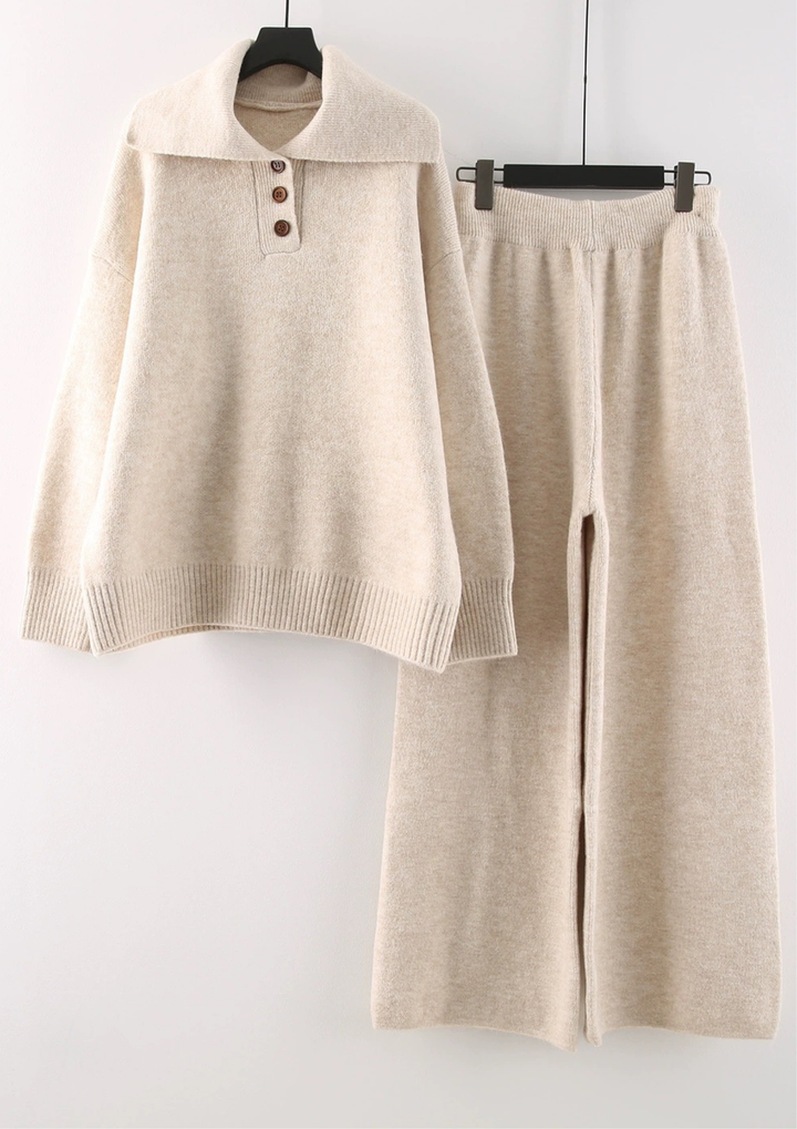 Evelina Soft Knit Lounge Set