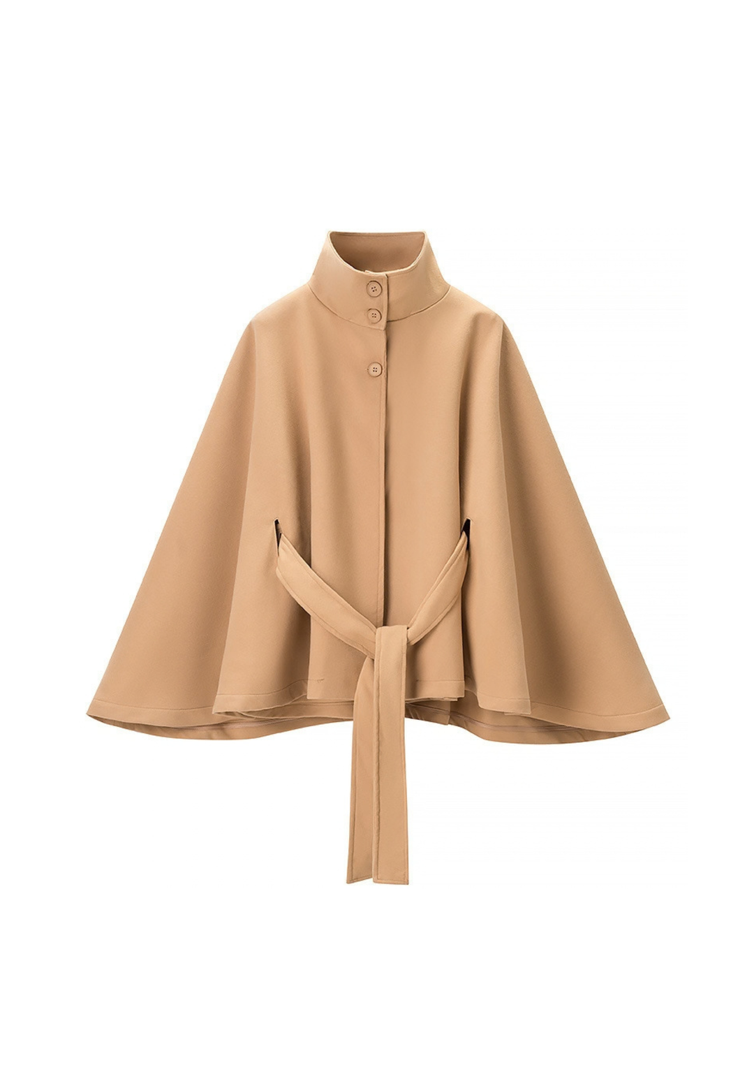 Celeste Belted Cape Coat