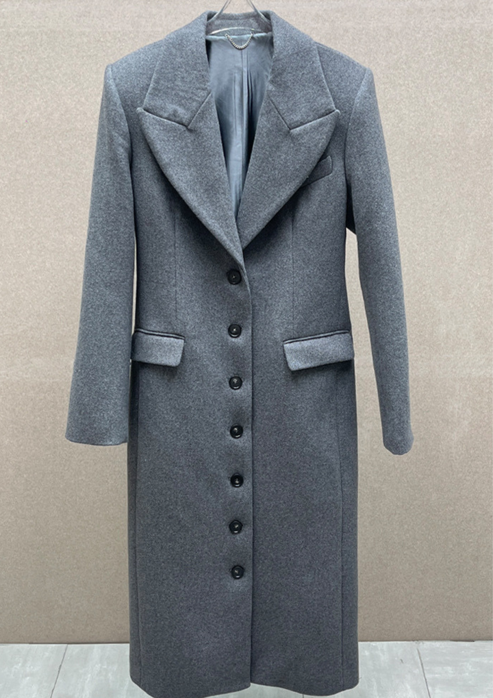 Tailored Longline Power Blazer