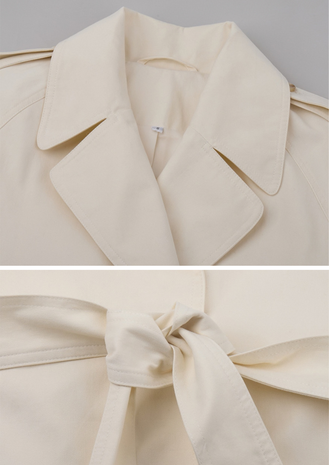 Amélie Belted Trench Jacket