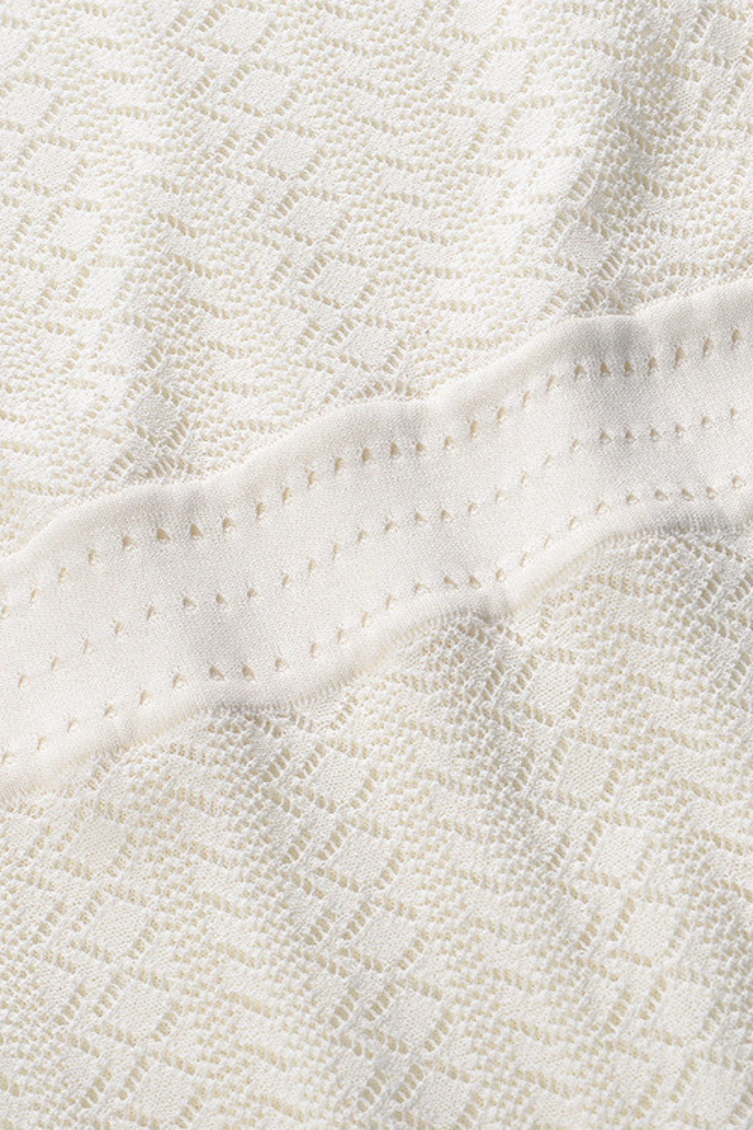 Ivory Luxe Weave Crochet Maxi Dress