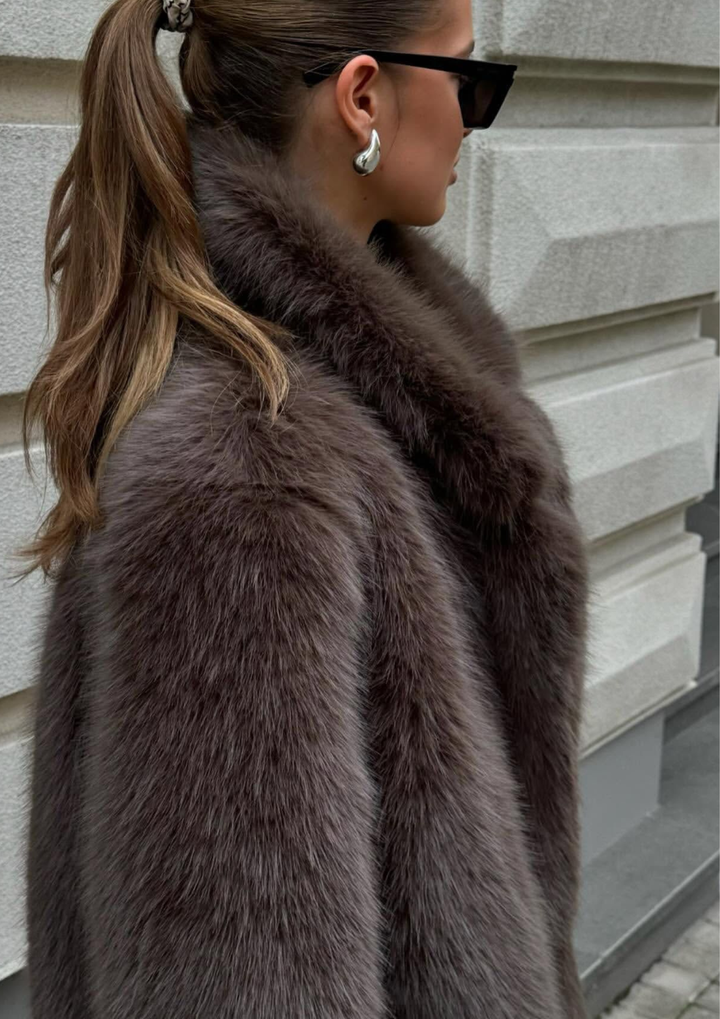 Alessandra Luxe Faux Fur Coat