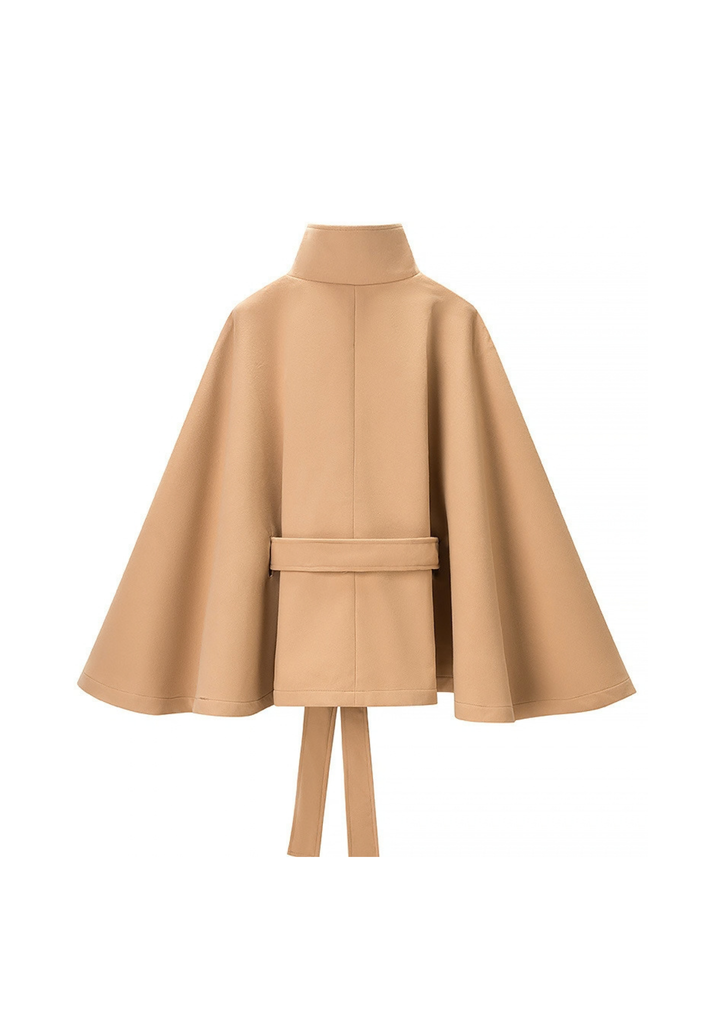 Celeste Belted Cape Coat