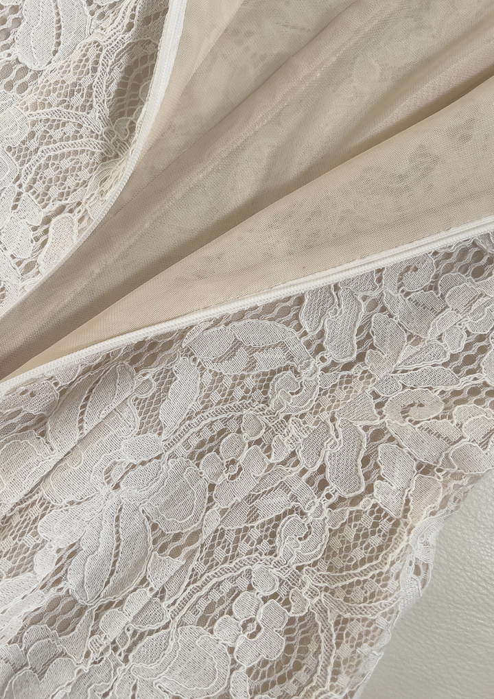 Ivory Lace Grace Maxi Dress