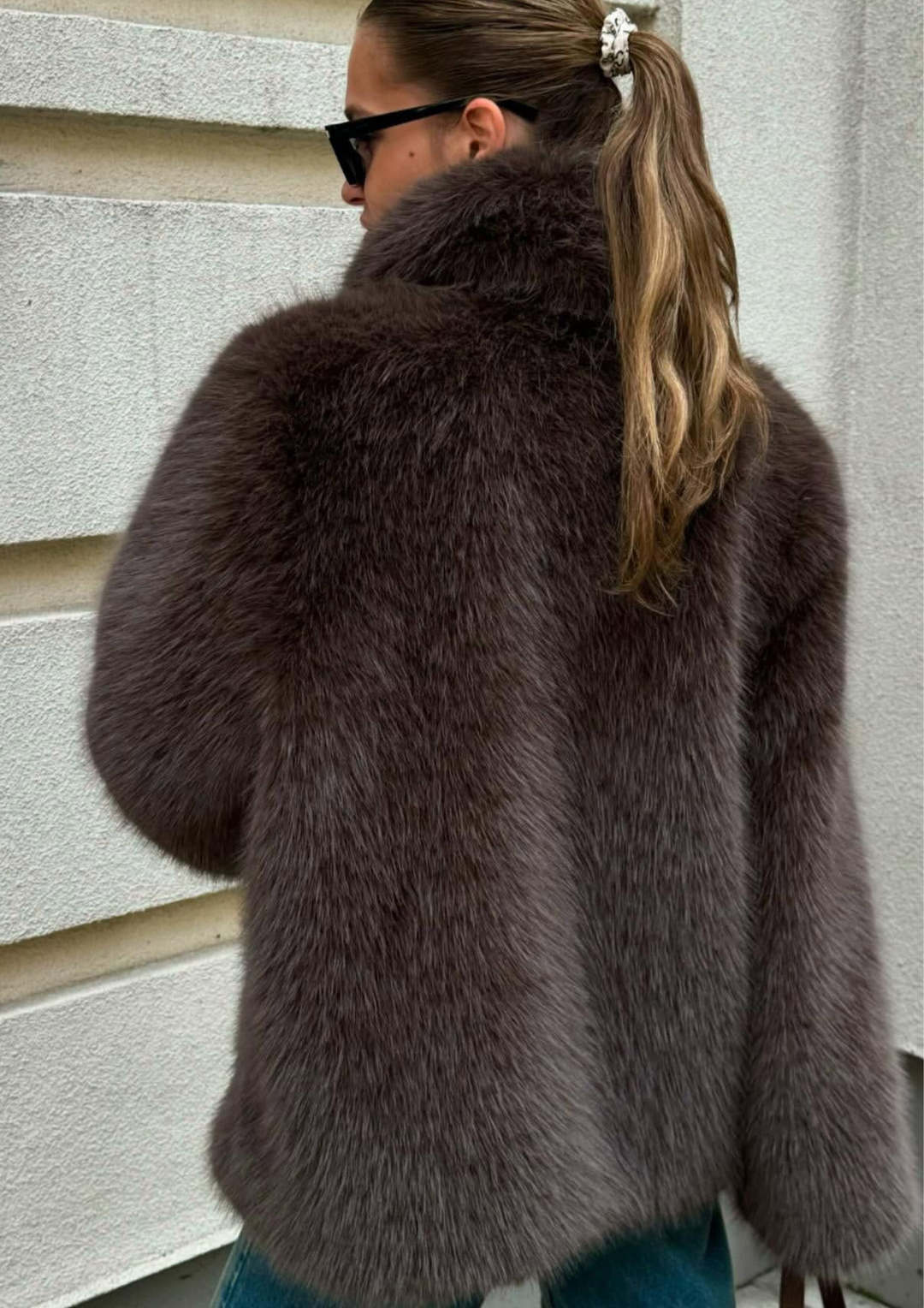 Alessandra Luxe Faux Fur Coat