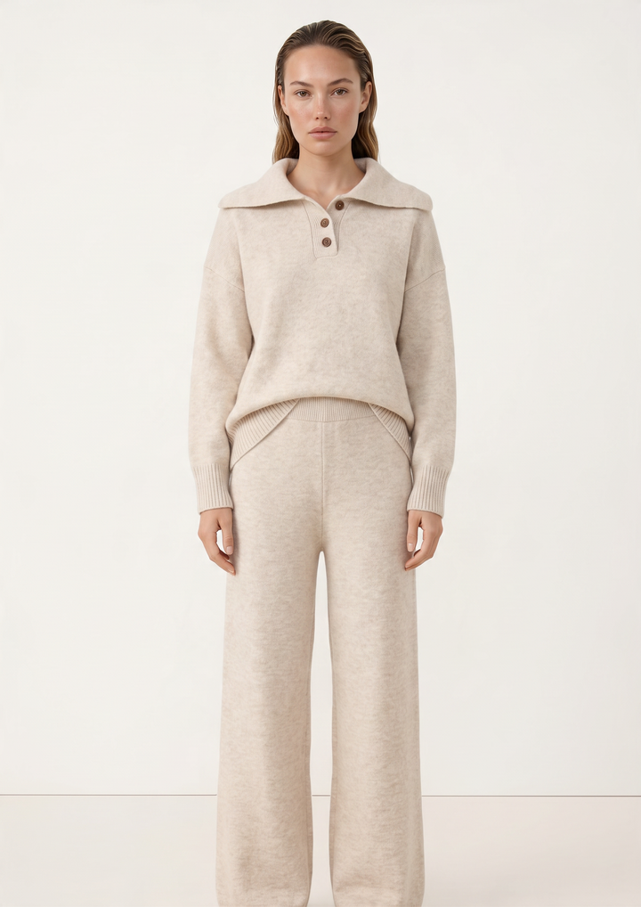Evelina Soft Knit Lounge Set