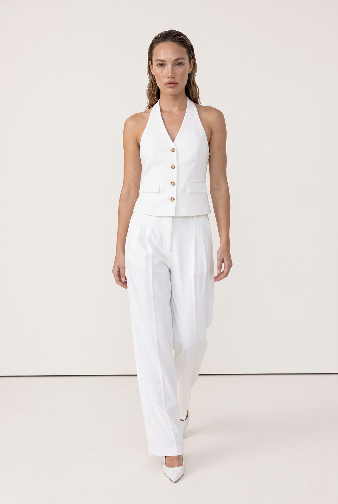 Halter Vest Set
