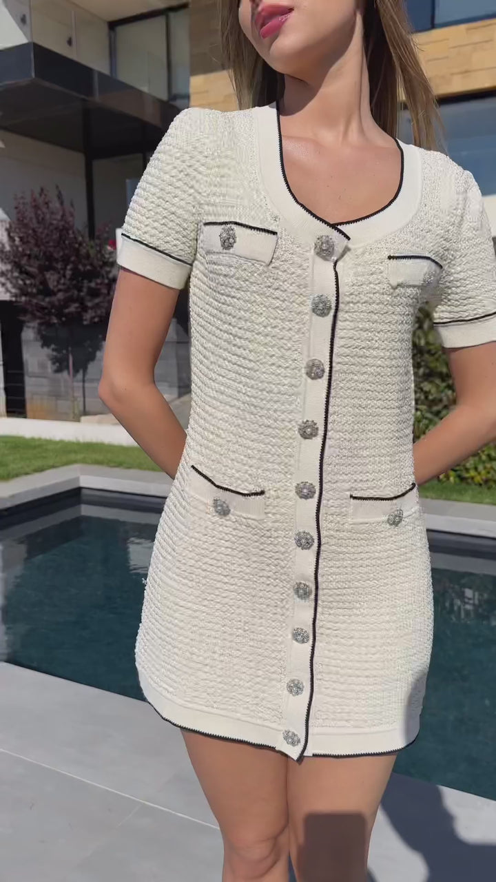 Serenity Luxe Mini Dress