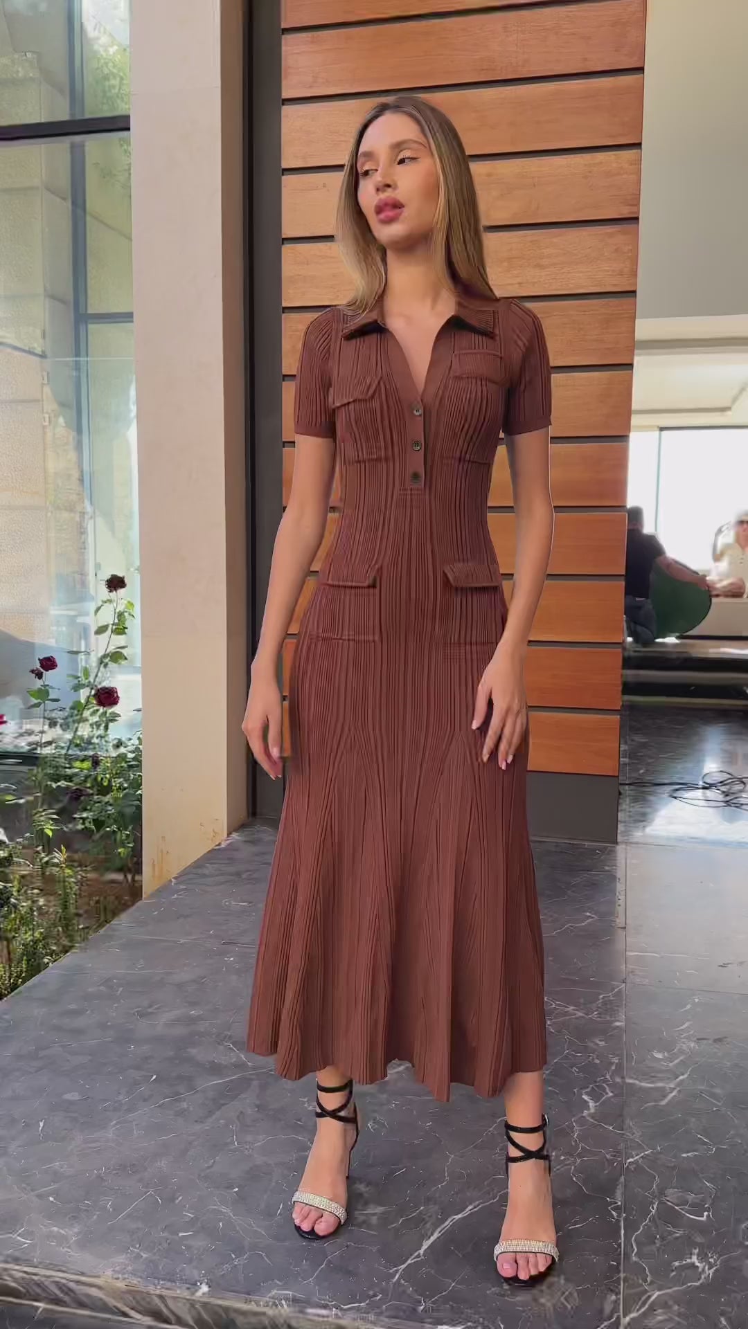 coco charm maxi dress